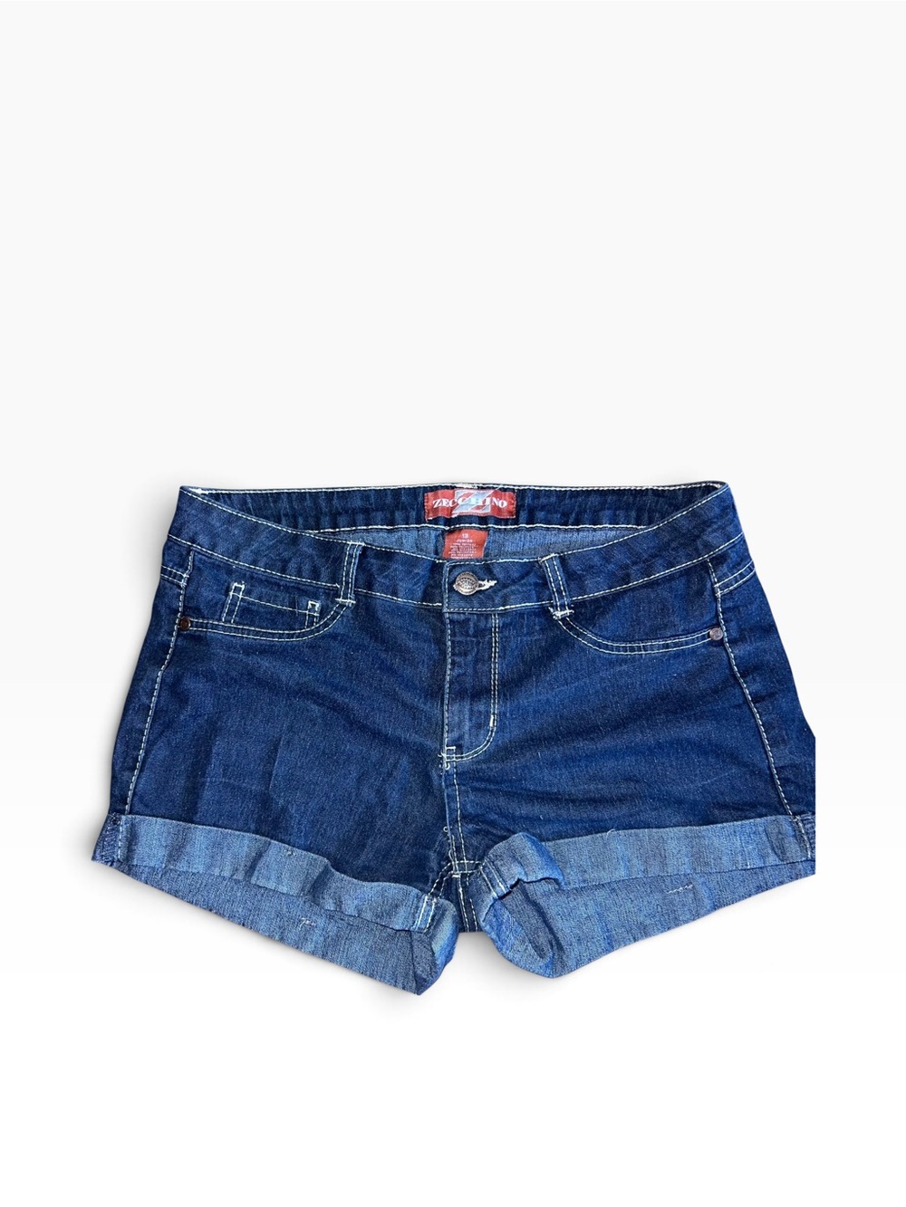 Zecchino Denim Shorts Juniors 13 Mid Rise Blue Jean Shorts Casual